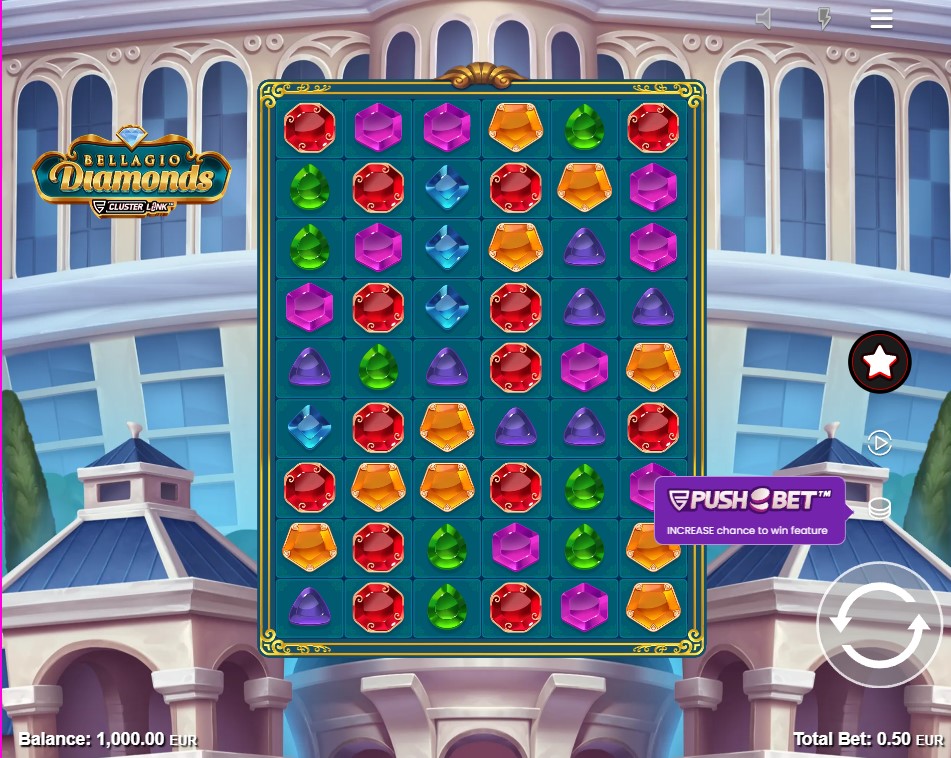 Bellagio Diamonds by Push Gaming slot

