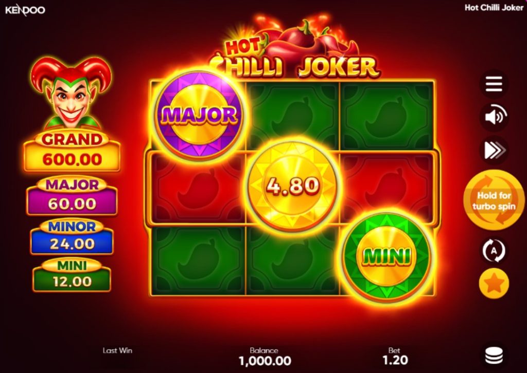 Hot Chilli Joker Slot by Kendoo slot gameplay