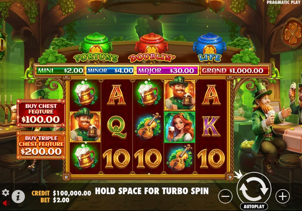 Lucky's Wild Pub Slot by Pragmatic Play gameplay
