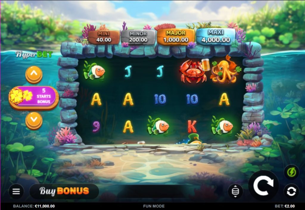 St. Patrick’s Aqua Magic by Kalamba Games slot gameplay