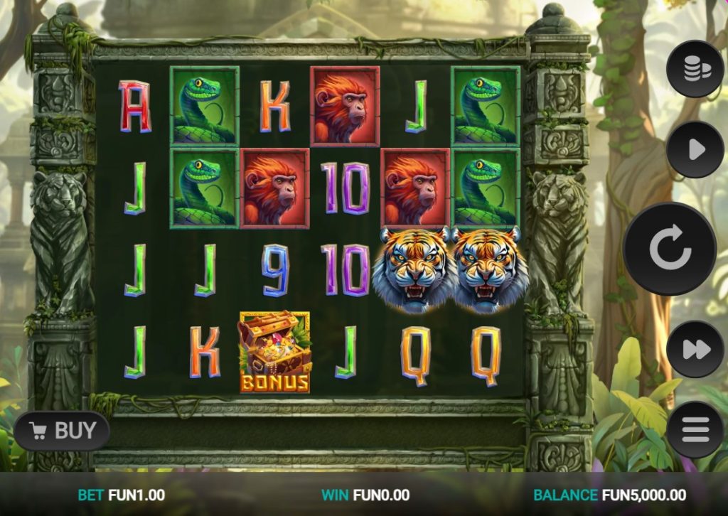 Tiger Shrine by Relax Gaming slot gameplay