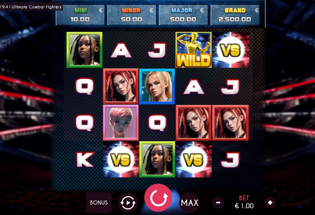 Ultimate Combat Fighters Slot by Triple Cherry slot gameplay