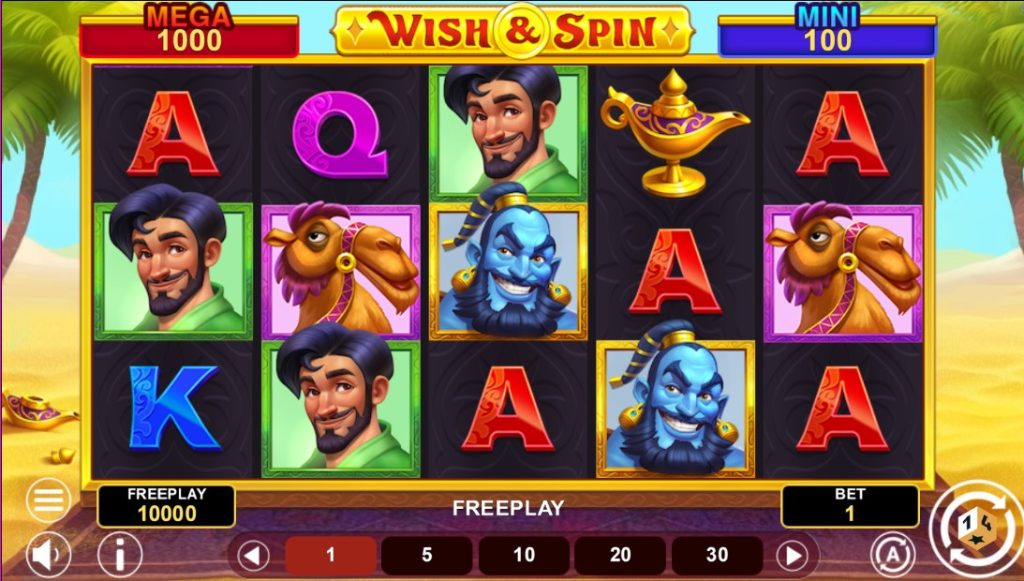 Wish & Spin Hold & Win Slot by 1Spin4Win at Spinoxy.com