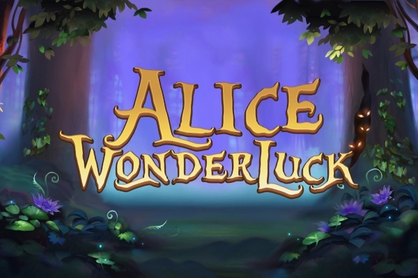 Alice WonderLuck by BGaming slot logo