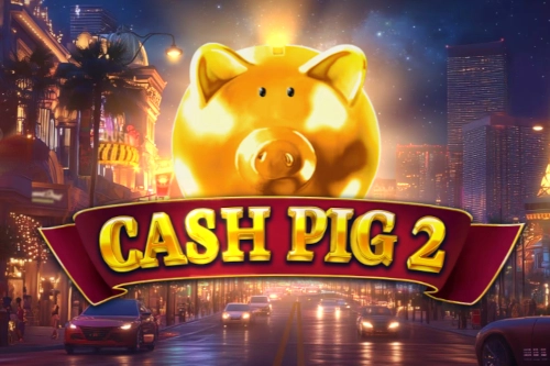 Cash Pig 2 by Booming Games slot logo