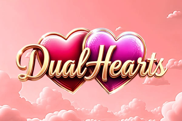 Dual Hearts by DreamPlay slot logo