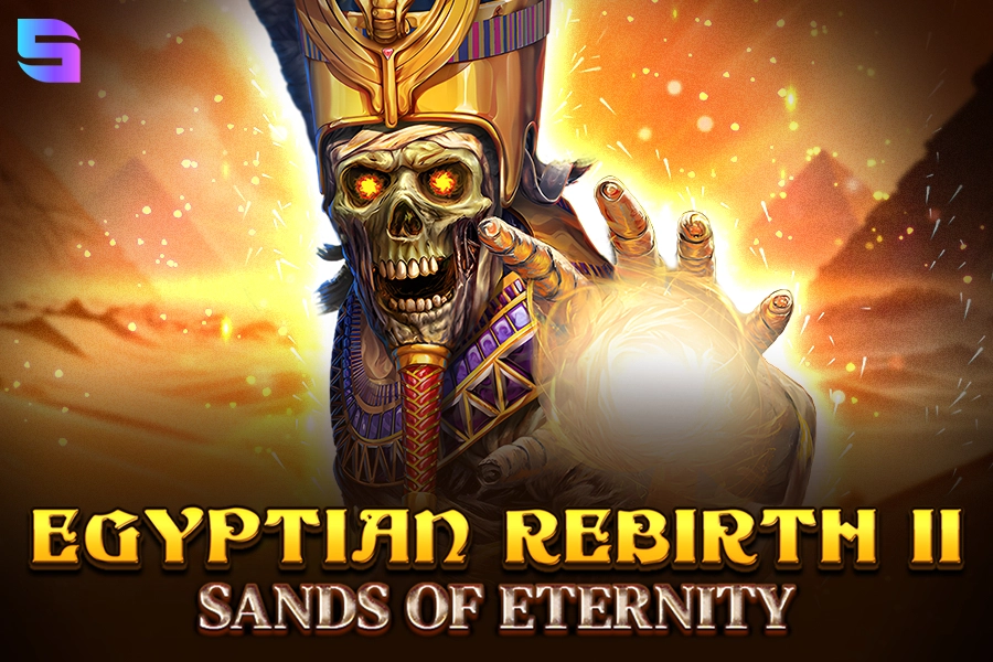 Egyptian Rebirth 2 – Sands of Eternity by Spinomenal slot logo