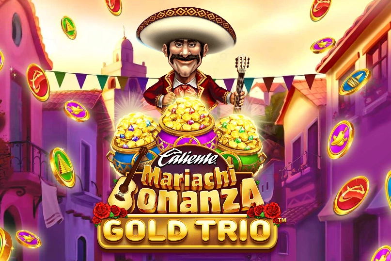 Gold Trio: Mariachi Bonanza by Playtech slot logo