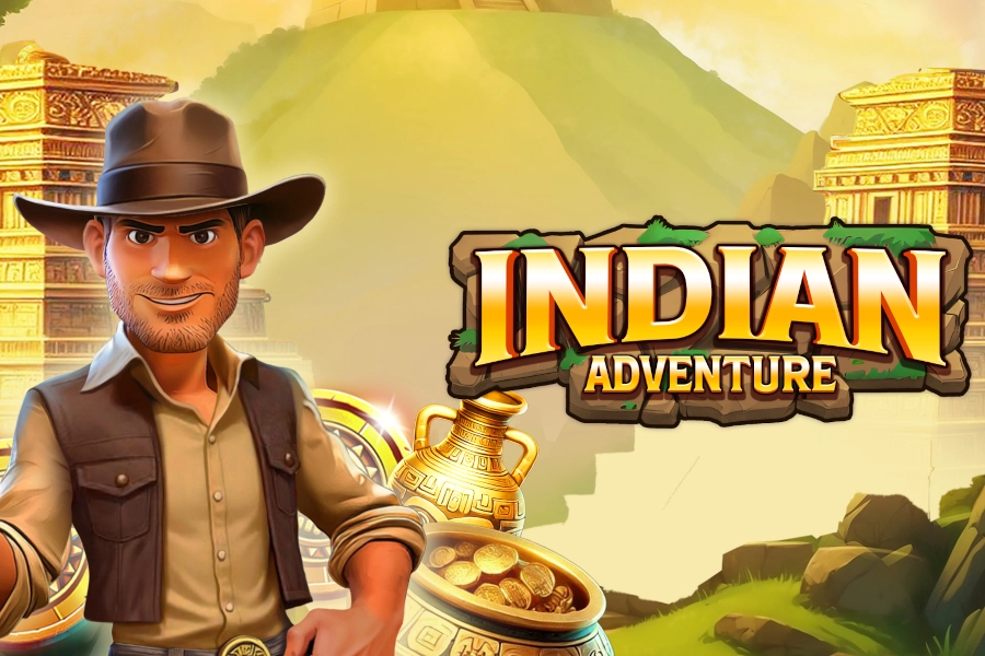 Indian Adventure by Onlyplay slot logo