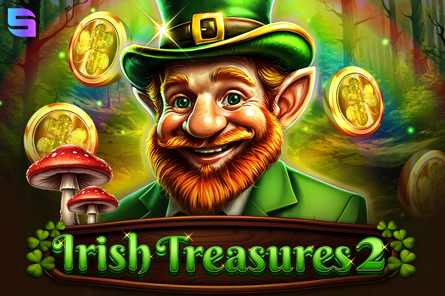 Irish Treasures 2 by Spinomenal slot logo