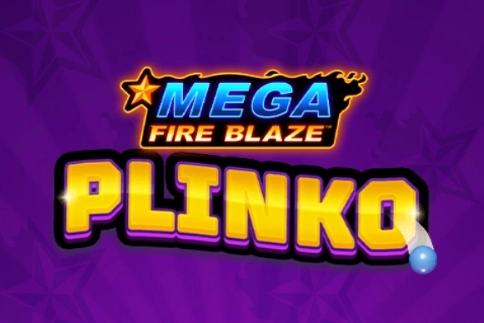 Mega Fire Blaze: Plinko by Playtech slot logo