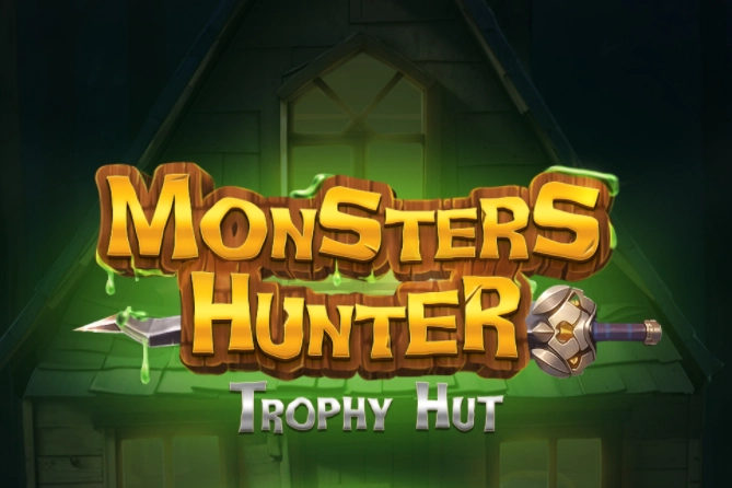 Monsters Hunter Trophy Hut by Connective Games slot logo