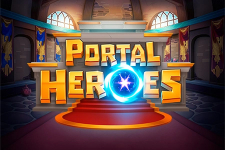 Portal Heroes by Fennica Gaming slot logo