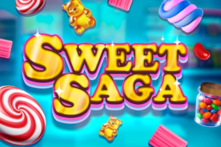 Sweet Saga by Caleta Gaming slot logo