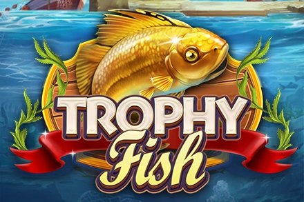 Trophy Fish by Red TIger Gaming slot logo