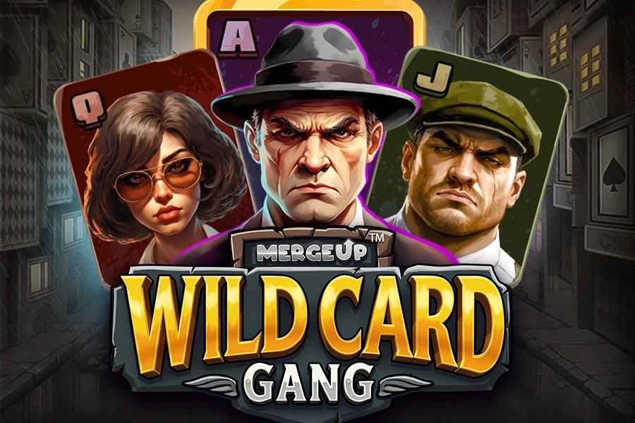 Wild Card Gang by BGaming slot logo