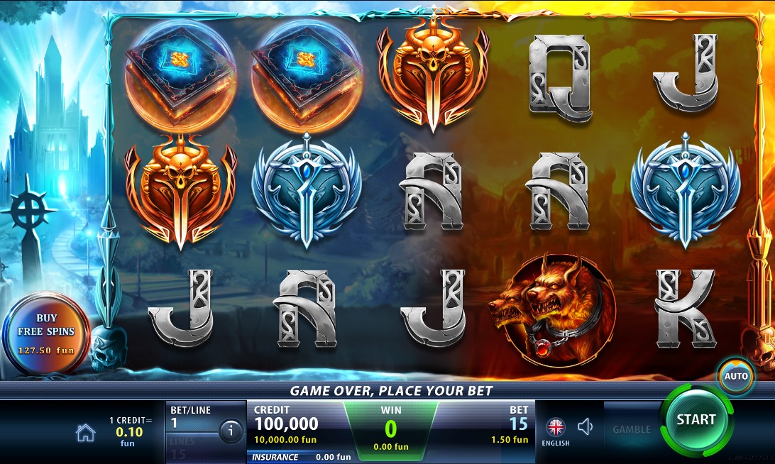 Angel’s Duel Saga by Champion slot gameplay