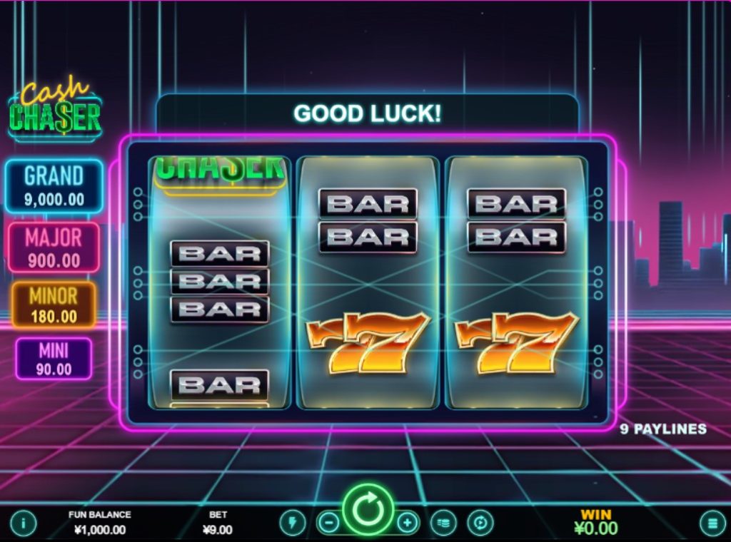 Cash Chaser by RTG slot gameplay