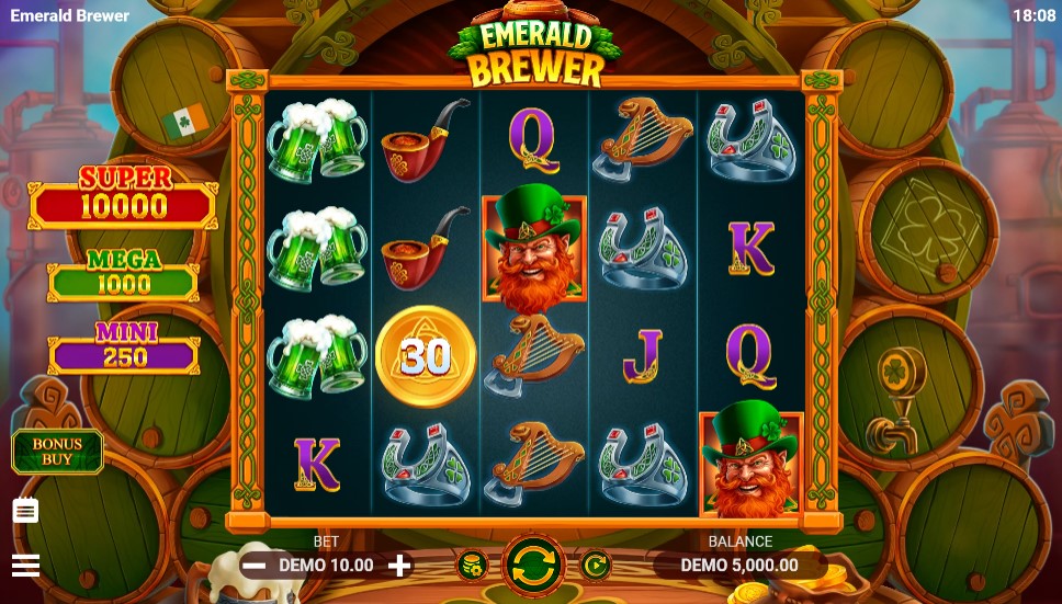 Emerald Brewer by Evoplay slot gameplay slot