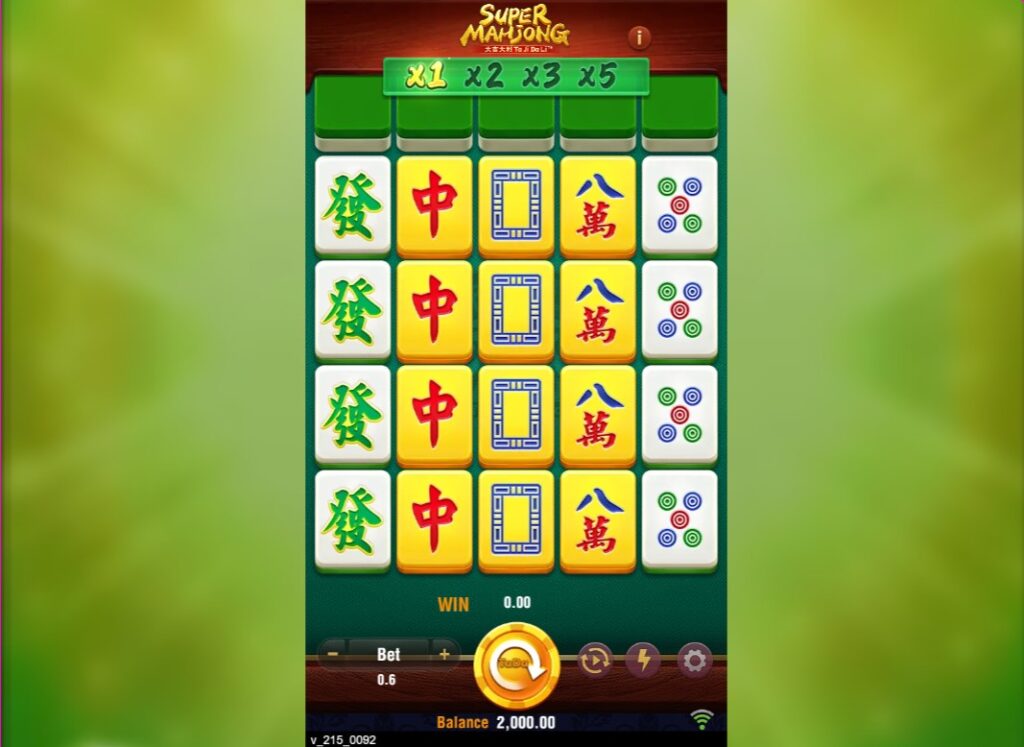 Super Mahjong by TaDa Gaming slot gameplay