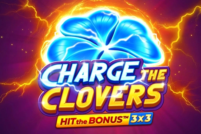 Charge the Clovers by Playson slot logo