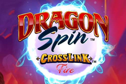 Dragon Spin CrossLink Fire by Light & Wonder slot logo