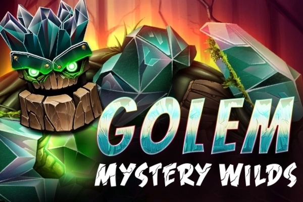 Golem Mystery Wilds by BF Games slot logo