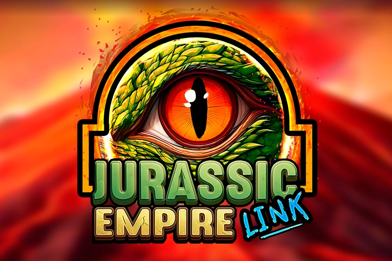 Jurassic Empire Link by Triple Cherry slot logo