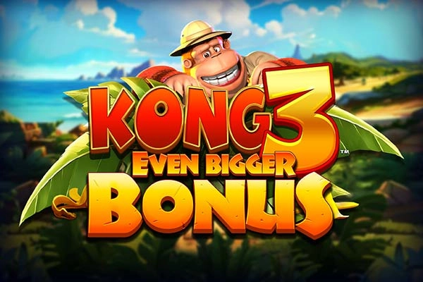 Kong 3 Even Bigger Bonus by Blueprint Gaming slot logo