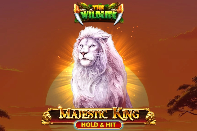 Majestic King – Hold & Hit by Spinomenal slot logo