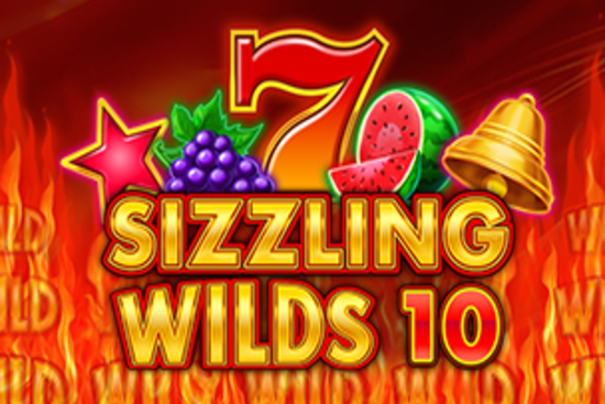 Sizzling Wilds 10 by Amatic slot logo