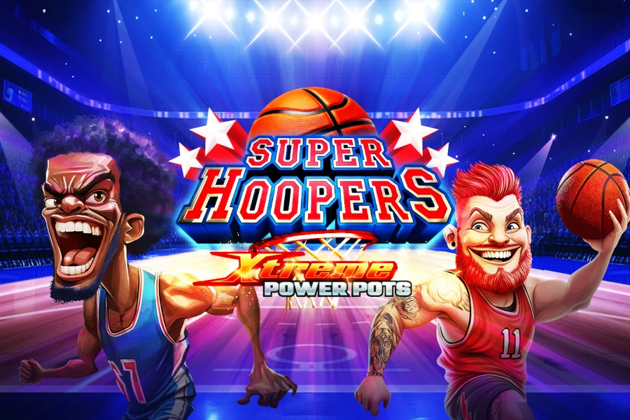 Super Hoopers – Xtreme Power Pots by Rival slot logo