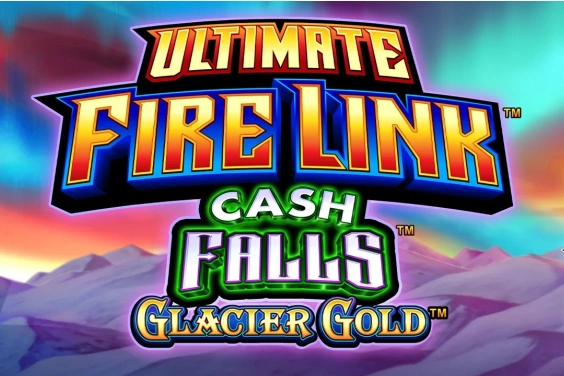 Ultimate Fire Link Cash Falls Glacier Gold by Light & Wonder slot logo